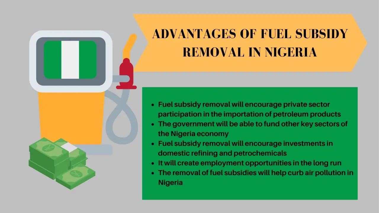 Beneficios de eliminar el subsidio al combustible en Nigeria