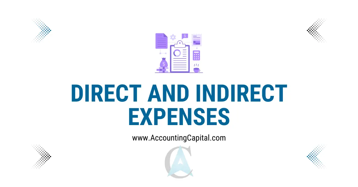 ¿Qué son los gastos directos e indirectos?