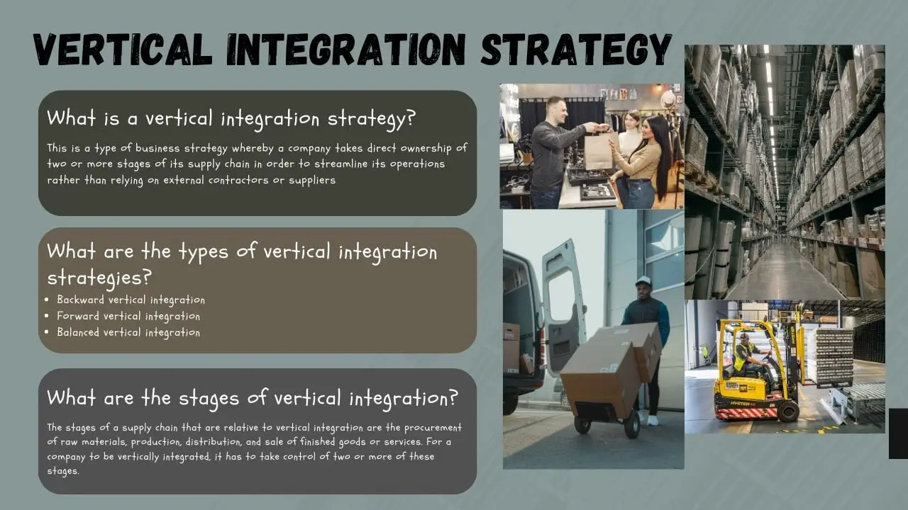 Estrategias de integración vertical: tipos y fases