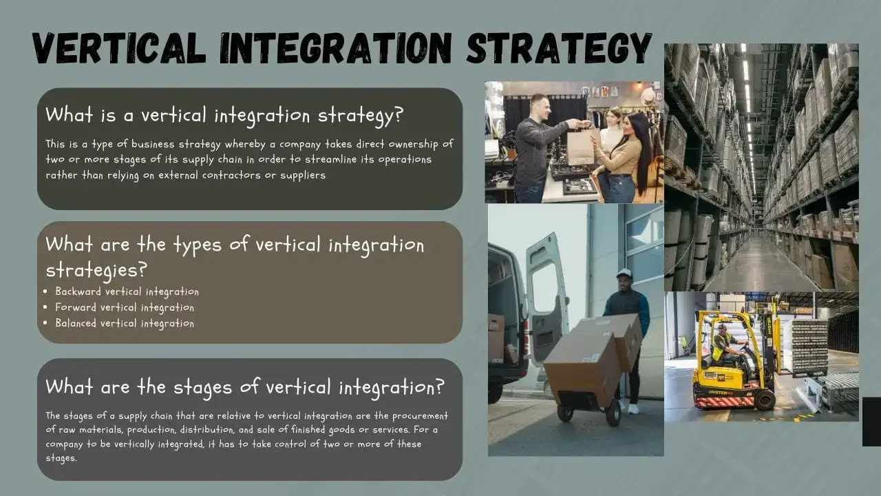 Estrategias de integración vertical: tipos y fases Estrategias de integración vertical: tipos y fases