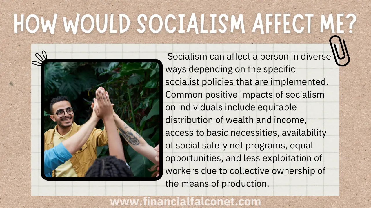 ¿Cómo me afectaría el socialismo?