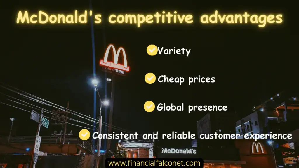 La ventaja competitiva de McDonald's La ventaja competitiva de McDonald's