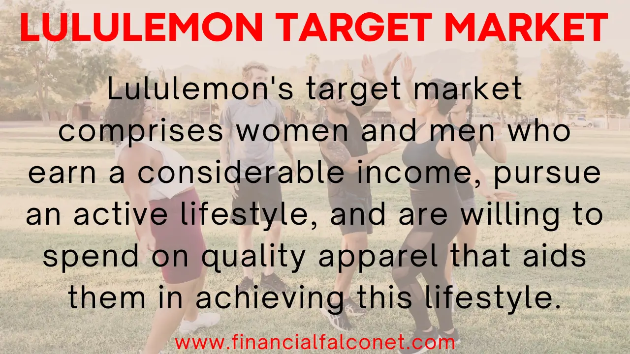 Mercado objetivo y base de clientes de Lululemon