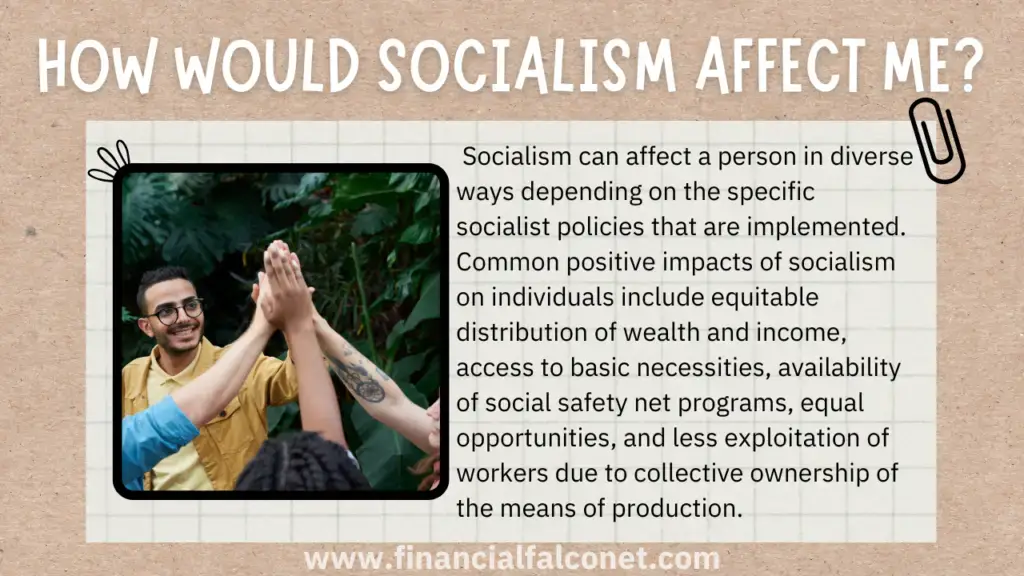 ¿Cómo me afectaría el socialismo? ¿Cómo me afectaría el socialismo?