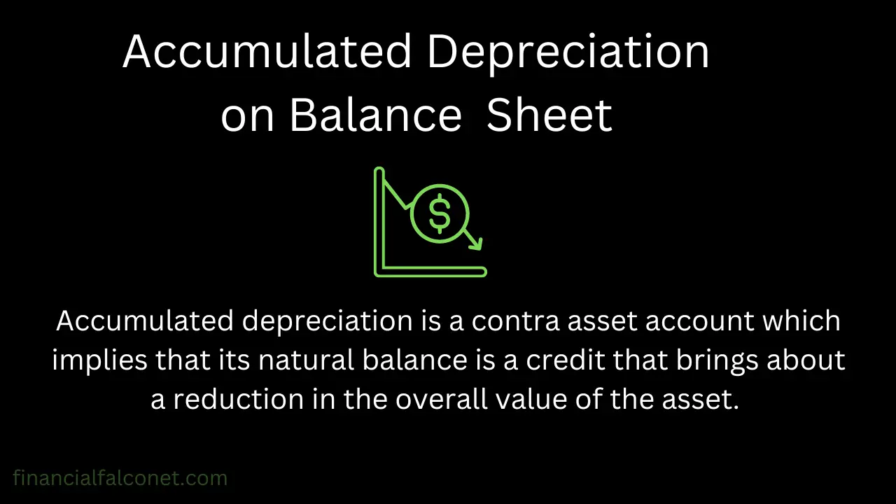 Depreciación acumulada en el balance