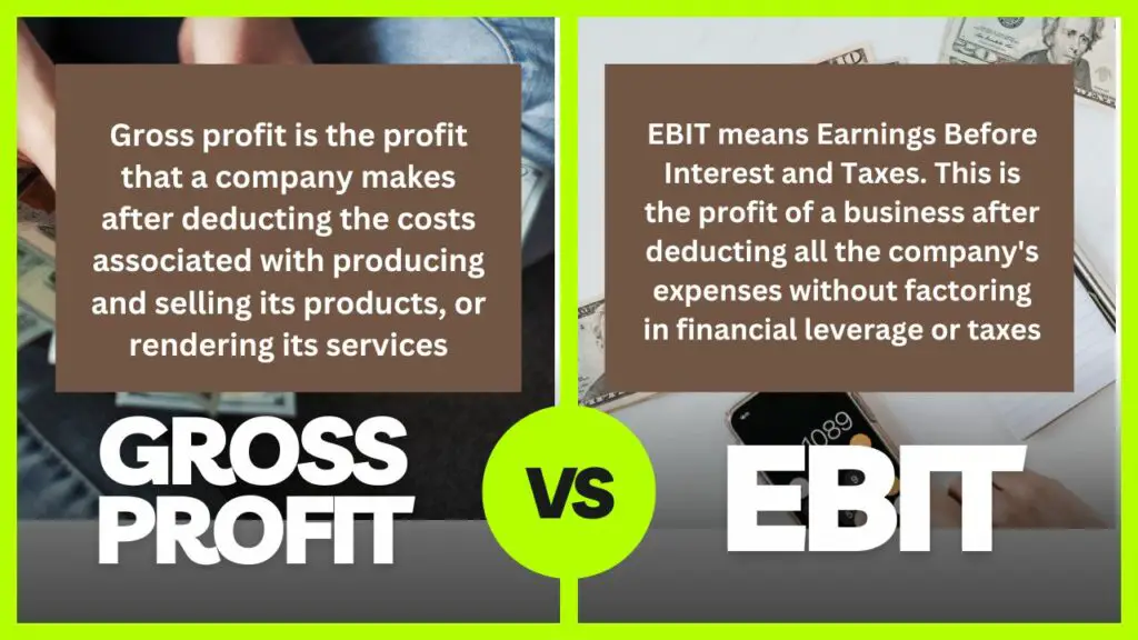 Beneficio bruto vs. EBIT: diferencias y similitudes Beneficio bruto vs. EBIT: diferencias y similitudes