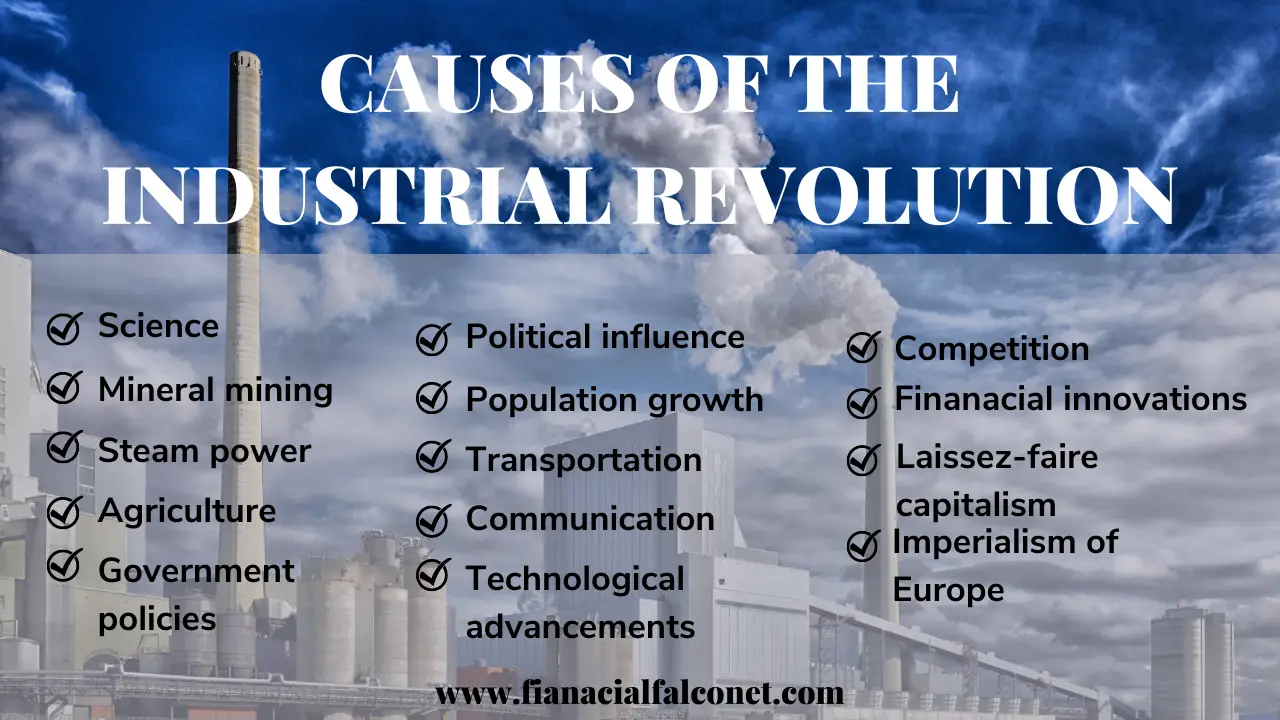 ¿Qué causó la revolución industrial?