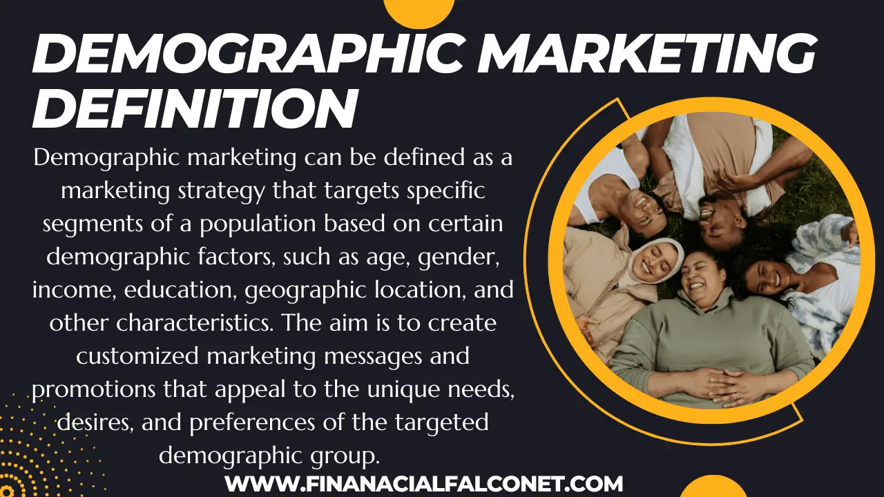 Definición y significado de marketing demográfico