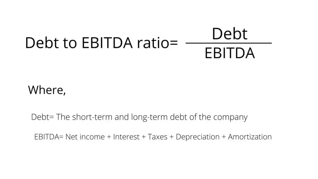 Fórmula y cálculo del ratio deuda-EBITDA