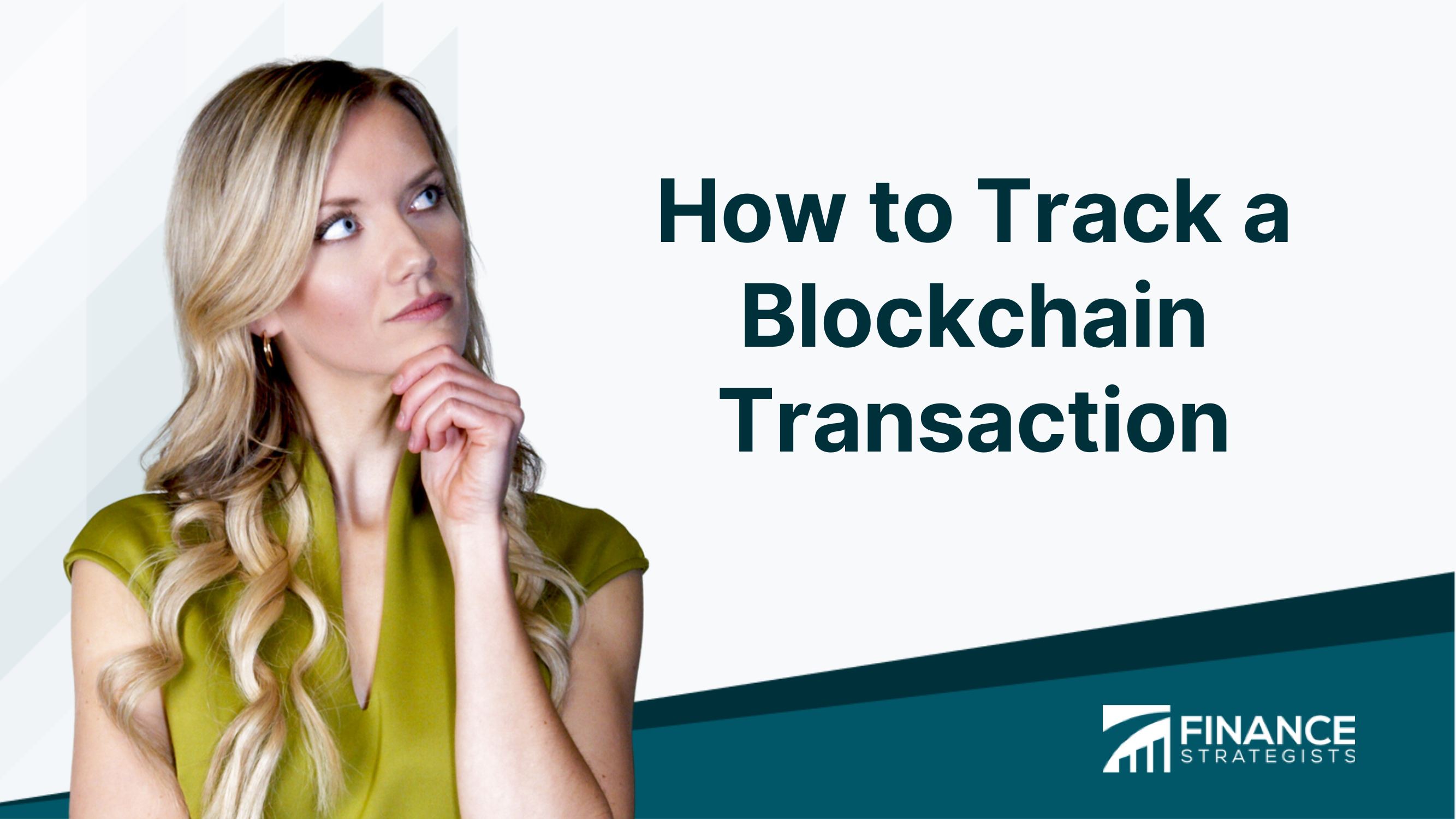 Cómo rastrear una transacción blockchain