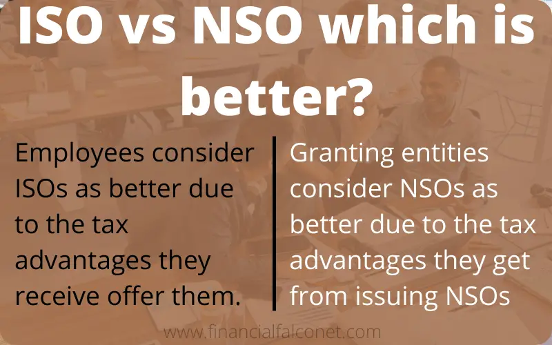 ISO versus NSO: ¿cuál es mejor?