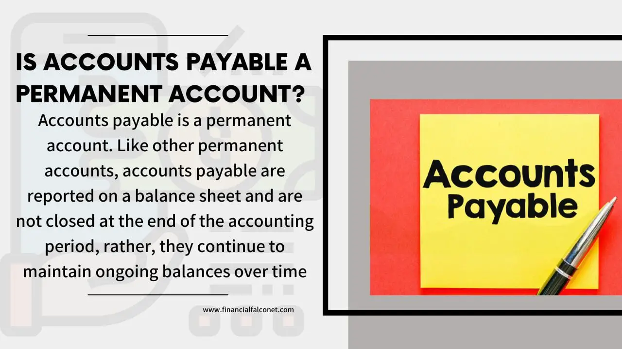 ¿Las cuentas por pagar son una cuenta permanente?