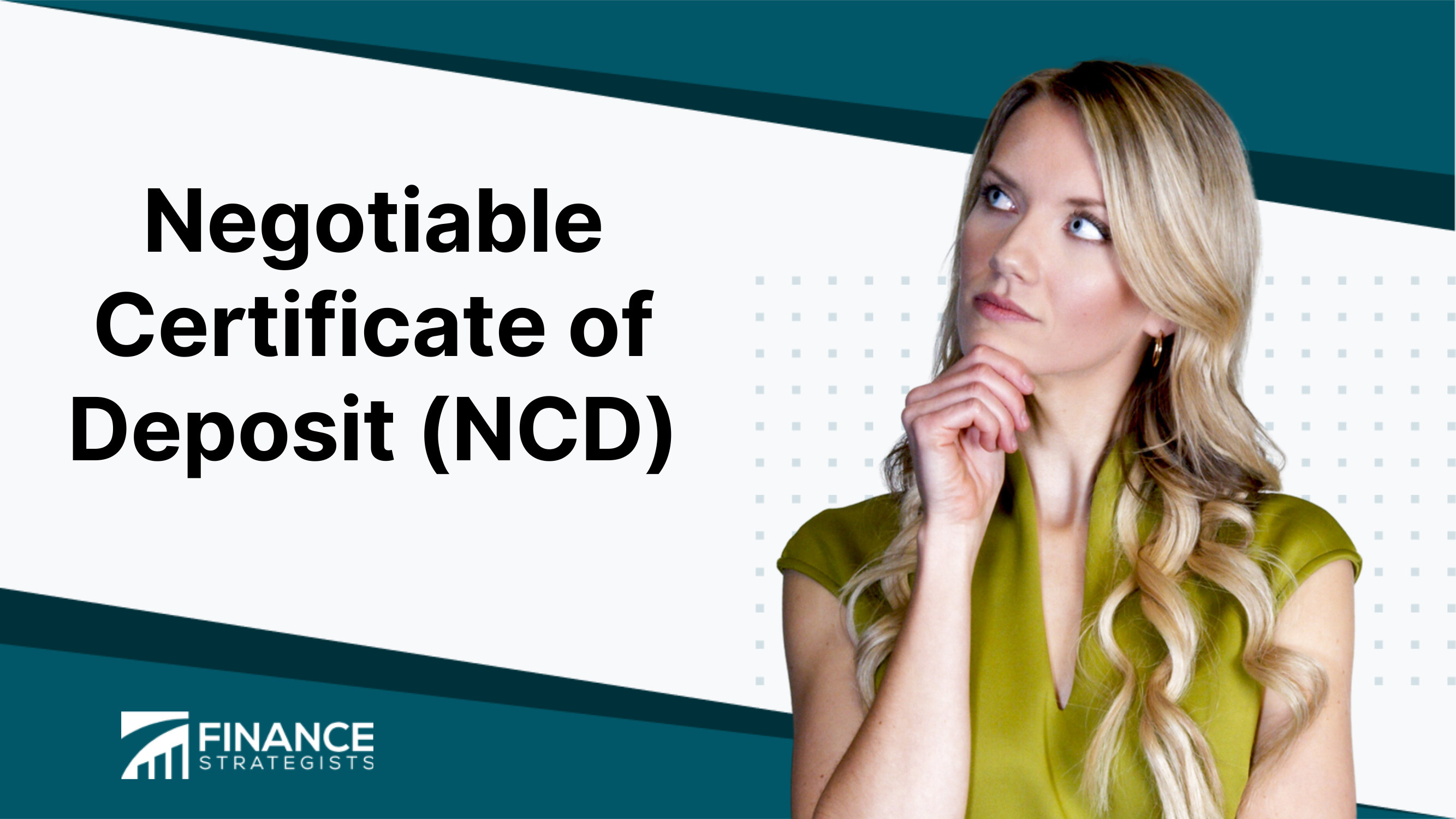 Certificado de depósito negociable (NCD)