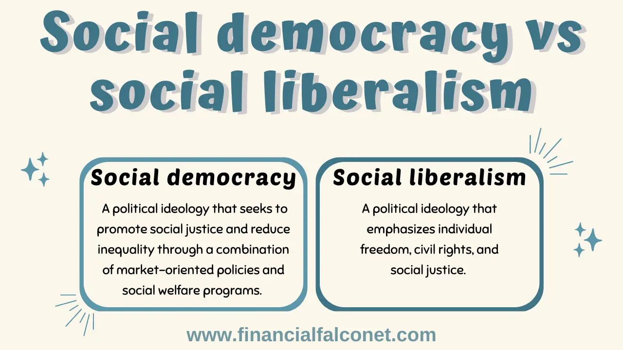 Diferencias y similitudes entre socialdemocracia y social liberalismo Diferencias y similitudes entre socialdemocracia y social liberalismo