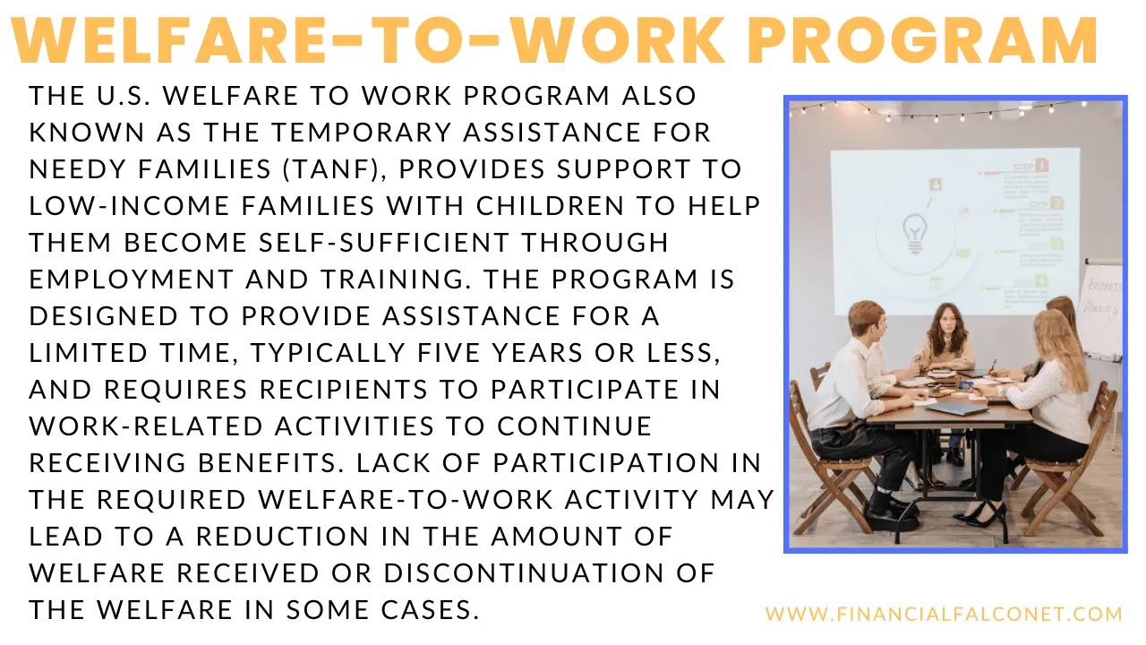 Excepciones y actividades de Welfare-to-Work