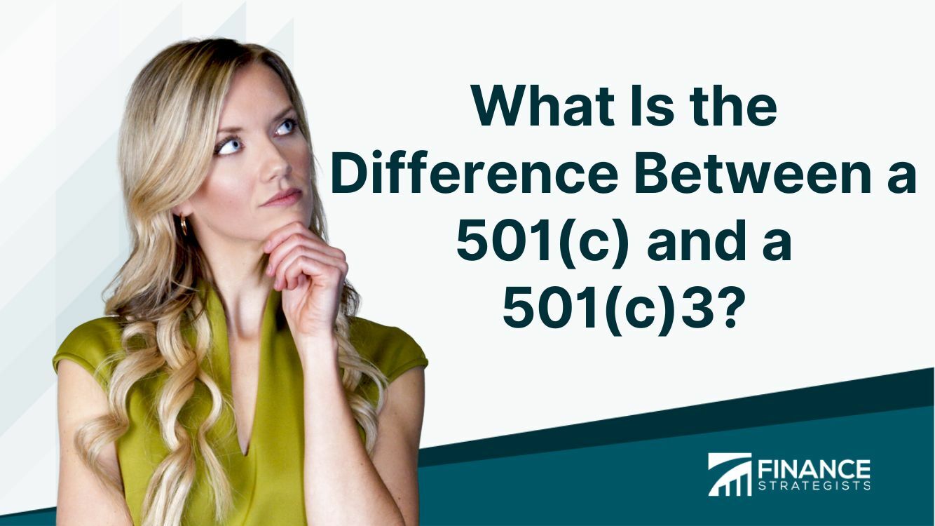 ¿Cuál es la diferencia entre un 501(c) y un 501(c)3?