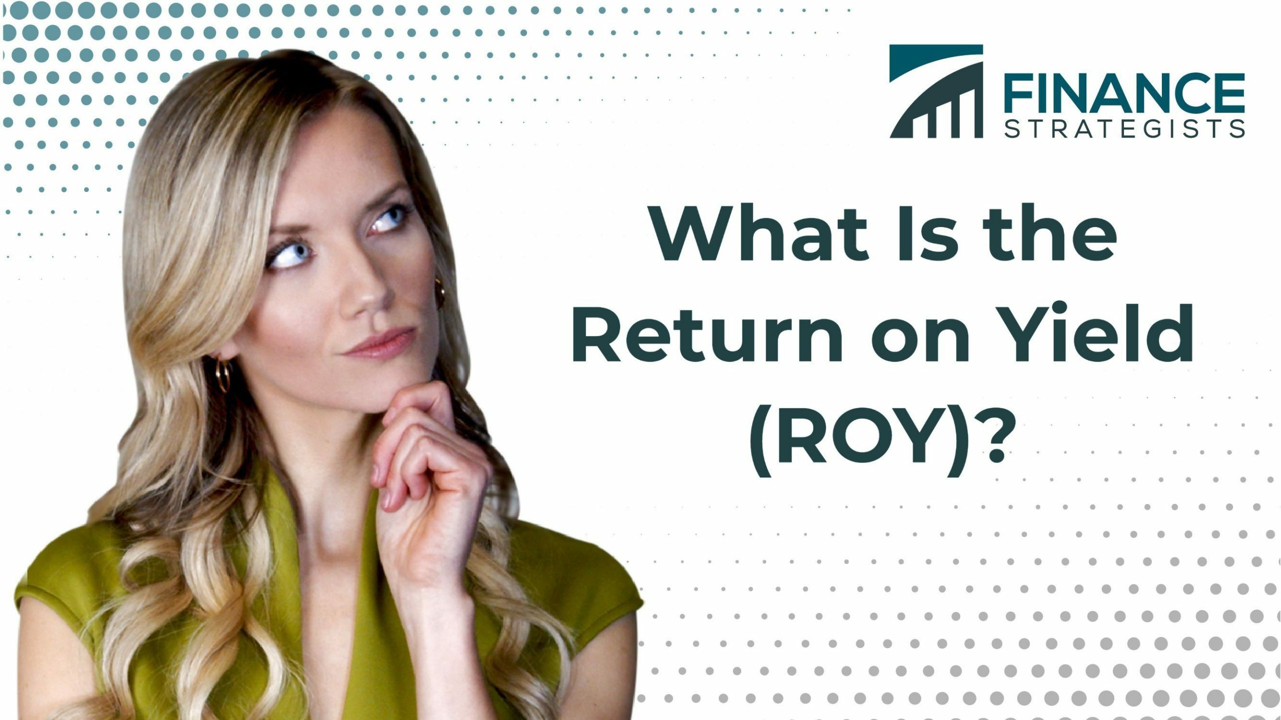 ¿Qué es la tasa de rendimiento (ROY)?