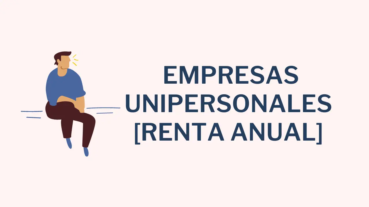 Contabilidad final de empresas unipersonales: problema práctico y solución