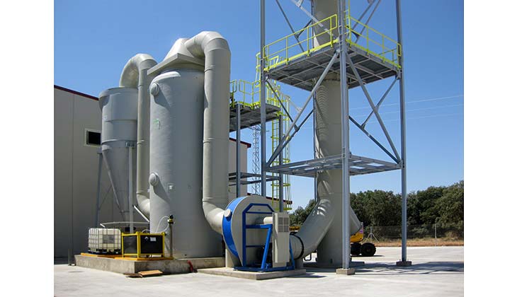 Métodos de absorción aérea de fábrica.