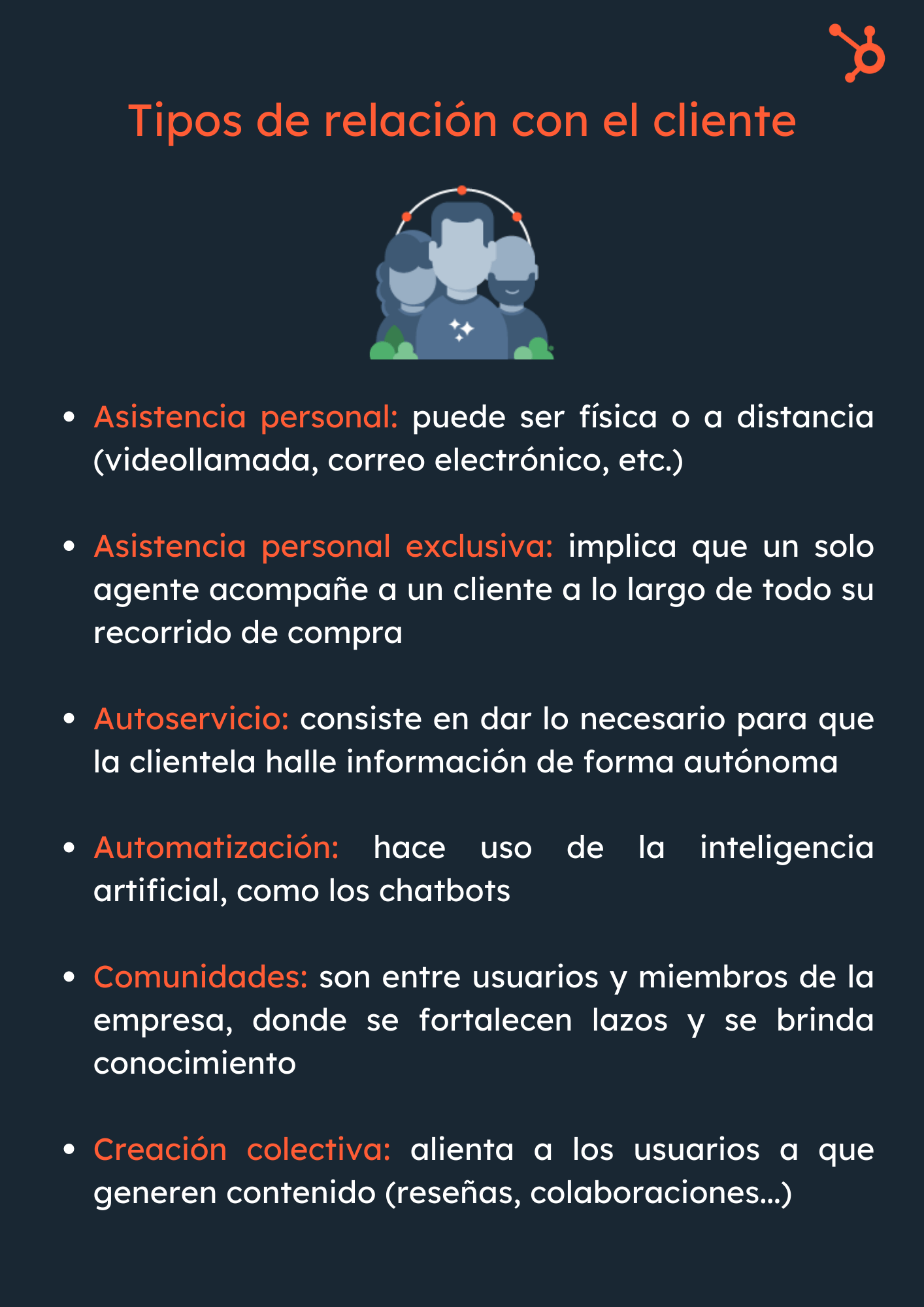 ¿Qué es una relación con el cliente?