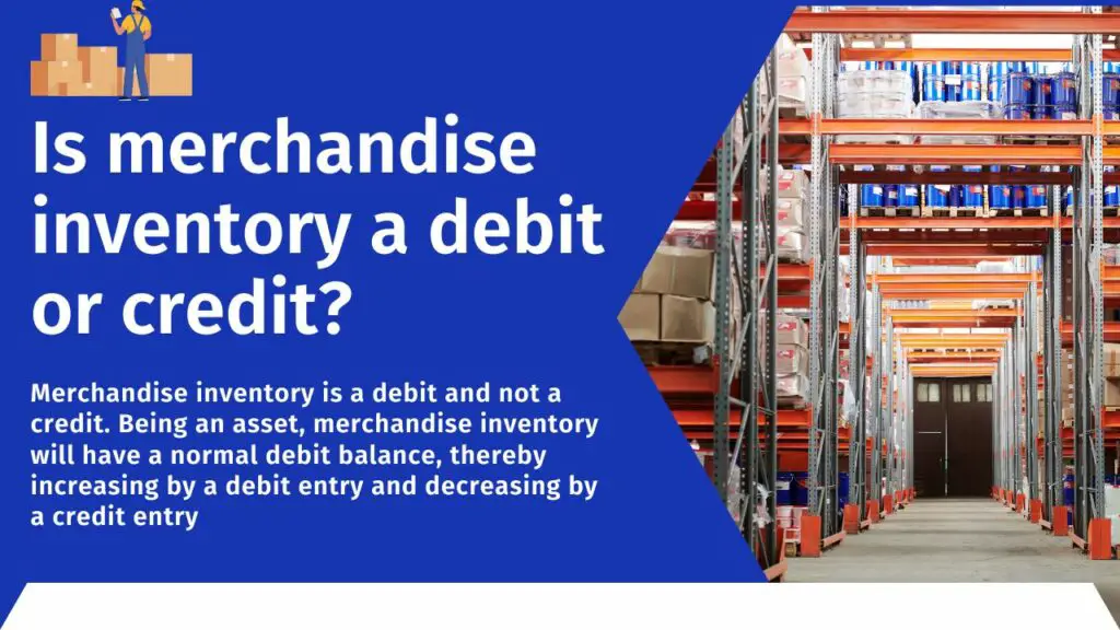 ¿El inventario es un débito o un crédito?
