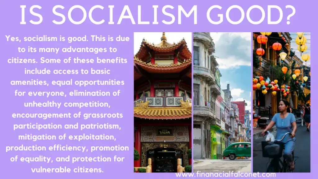 ¿Es bueno el socialismo? ¿Es bueno el socialismo?