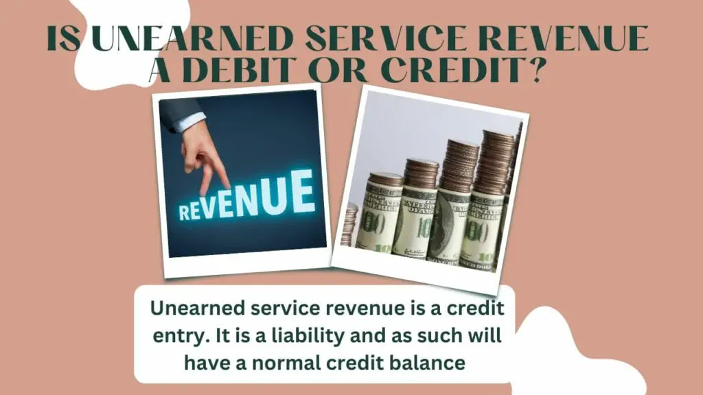¿Los ingresos por servicios diferidos son un débito o un crédito?