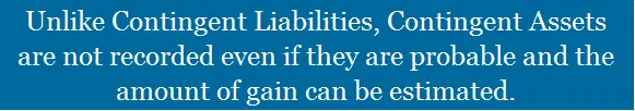 ¿Qué son los activos contingentes? ¿Qué son los activos contingentes?