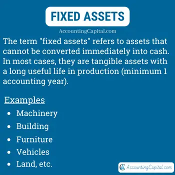 ¿Qué son los activos fijos?